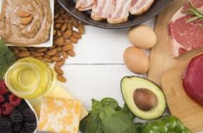 Produtos para a dieta ceto